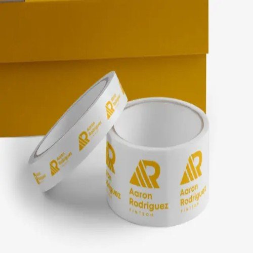 White Printed Tape